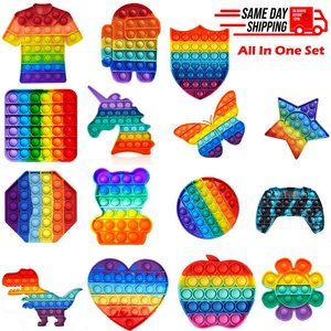 Pop Fidget Easter Toy Combo Pack- Assorted